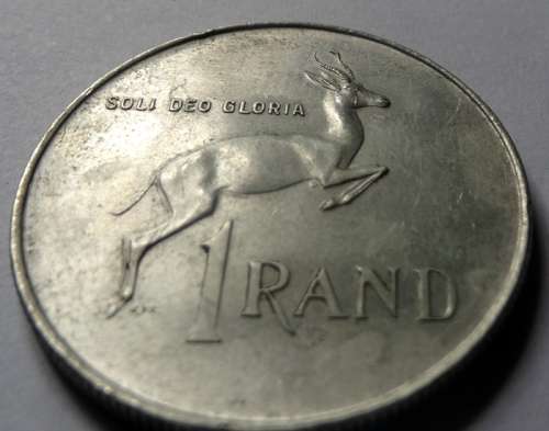Tag Horn Variety Silver 1966 One Rand