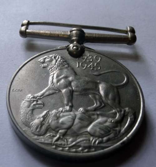 1939 - 45 WW2 Medal to PTE DJ De Waal