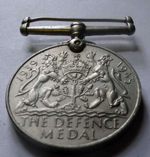 Defence Medal to PTE S Erasmus