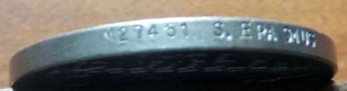 Defence Medal to PTE S Erasmus