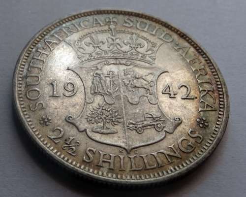 1942 South African Half Crown