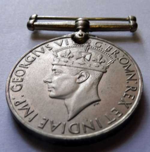 WW2  1939 - 1945 Medal to JB Badenhorst