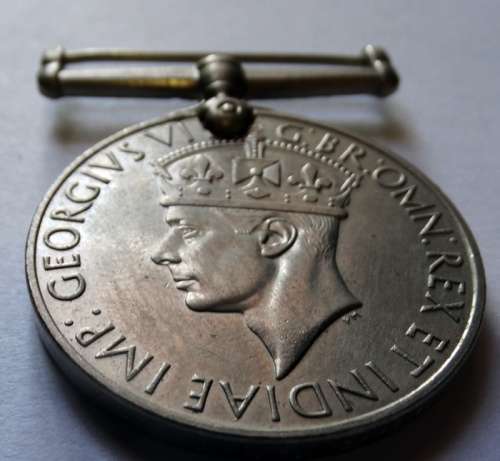 WW2  1939 - 1945 Medal to IS Vehmeyer