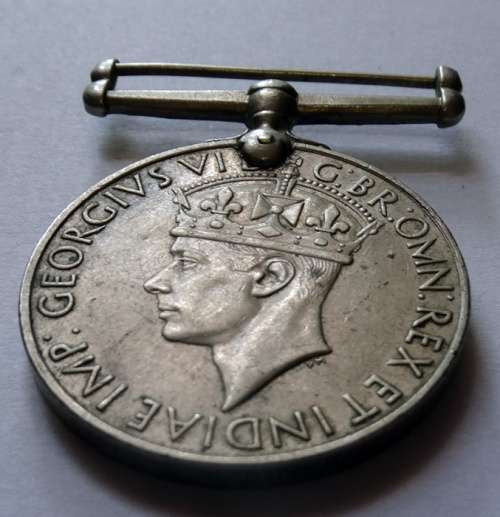 WW2 1939 - 1945 Medal to SH Bowen