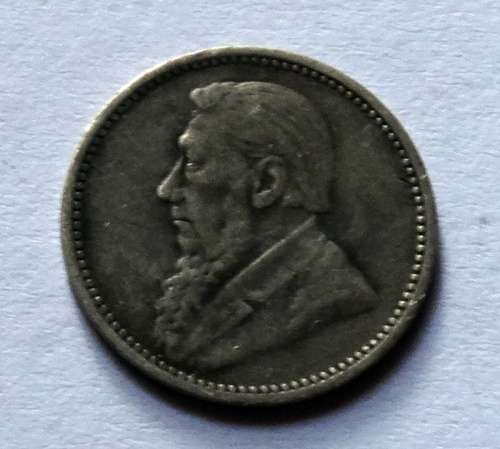 1896 ZAR Tickey Mintage 166 480