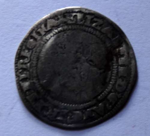 British 1600's Silver Shilling