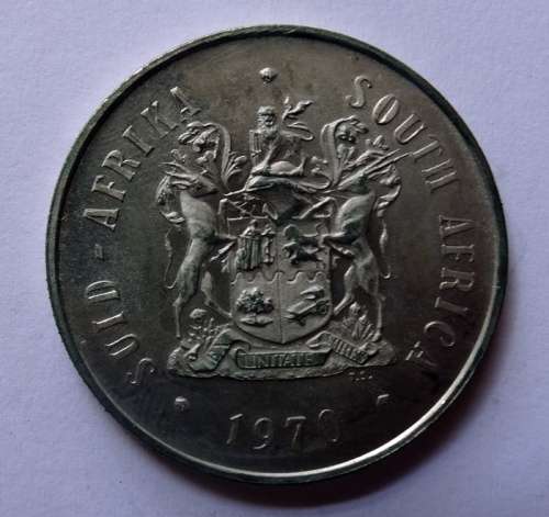 1970 Unc South African One Rand