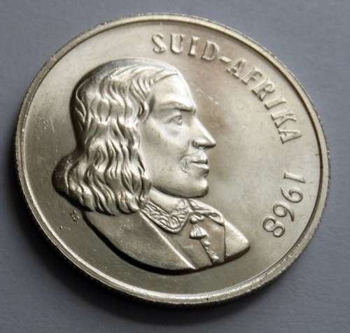 Unc1968 South African Silver R1