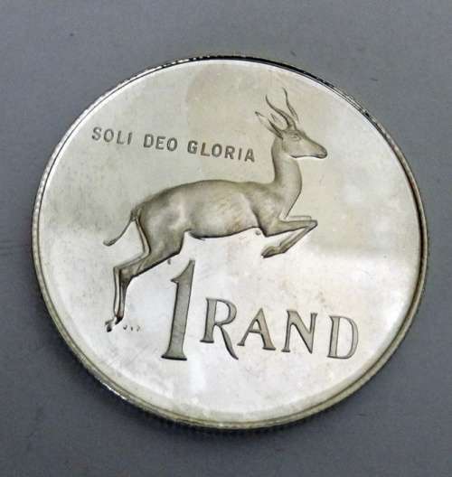 UNC 1982 South African Silver R1