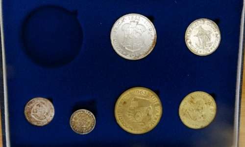 Unc 1963 South African Unc Set in  Box