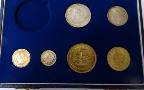 1961 Unc South African Set in Mint Box