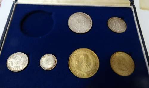 1961 Unc South African Set in Mint Box