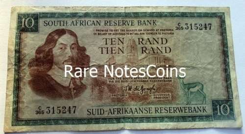 TW De Jongh Ten Rand Banknote E/A