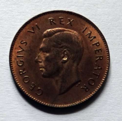 Unc 1942 South African Farthing