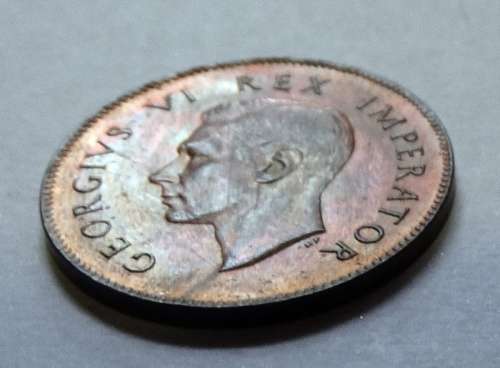 Unc 1942 South African Farthing