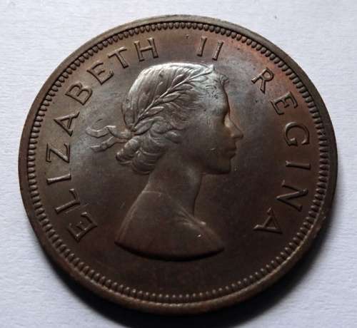 Unc 1959 South African Penny