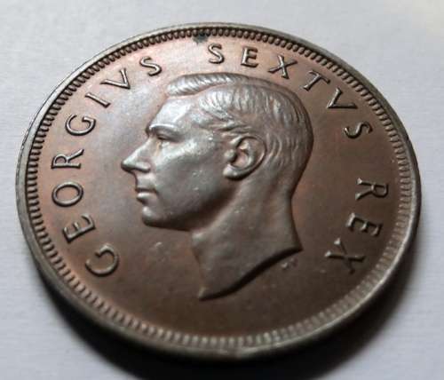 Unc 1952 South African Penny