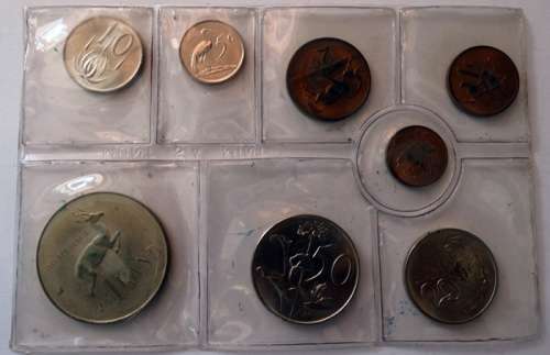 ## 1970 South African Unc Set ##