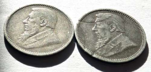 Two 1896 ZAR Tickeys