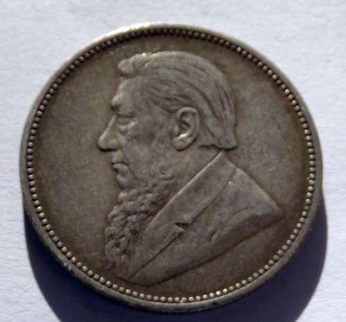 1897 Last Issue ZAR Two Shilling