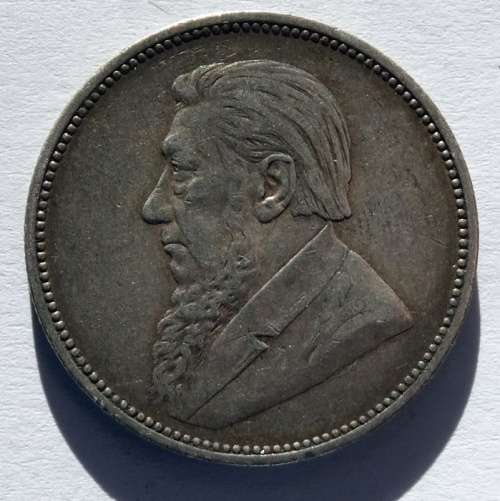 1897 Last Issue ZAR Two Shilling