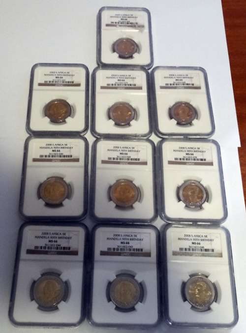 2008 Nelson Mandela MS66 Make me an Offer (10 available)