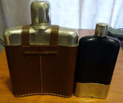 2 Different Hip Flasks