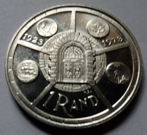 Proof 1974 South African Silver R1