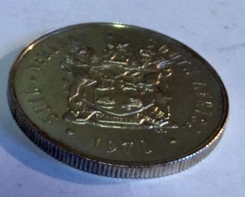 1970 Proof South African  Silver R1