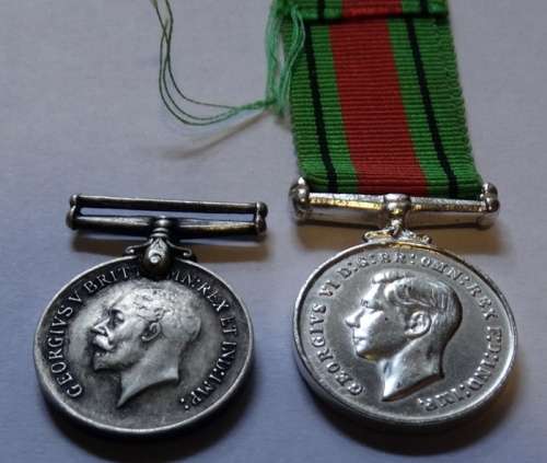 Miniature WW2 Medals