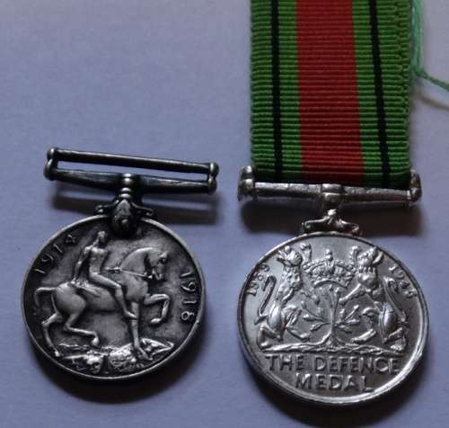 Miniature WW2 Medals