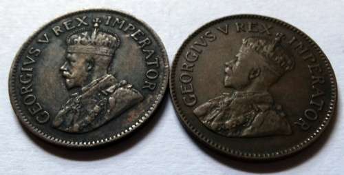 1924 & 1935 South African Farthing
