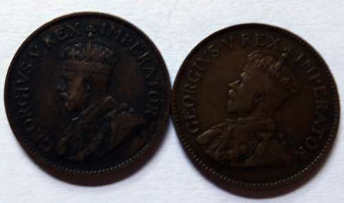 1924 & 1935 South African Farthing