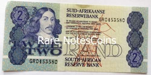 GPC De Kock  Two Rand Notes A/E GR045380