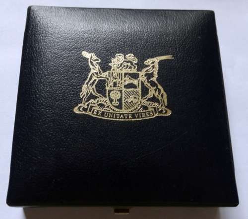 1986 South African Silver R1 in SAM Box