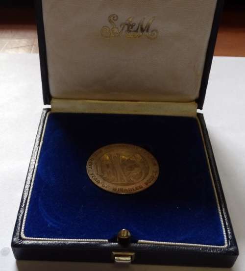 1986 South African Silver R1 in SAM Box