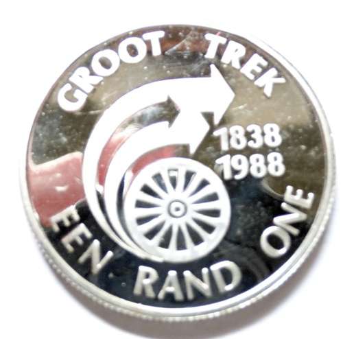 Proof 1988 Groot Trek Silver R1