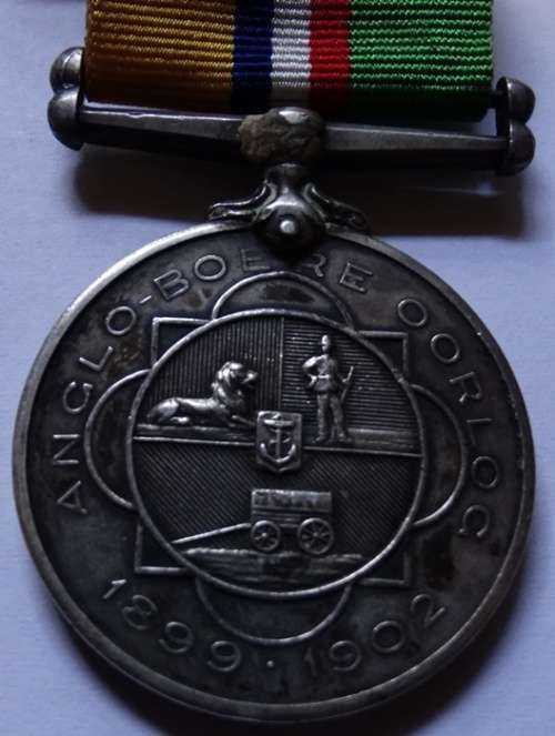 Anglo Boer War Medal to Burger FJ Neser