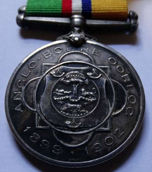 Anglo Boer War Medal to Burger FJ Neser