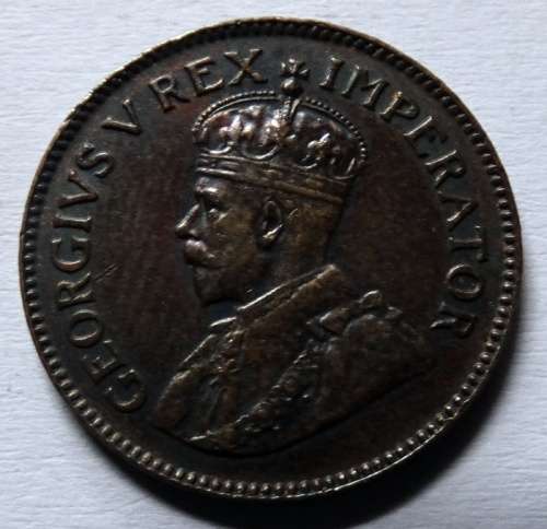 1928 Unc South African Farthing