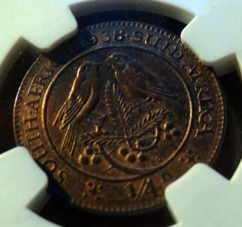 1938 South African AU Details  Farthing