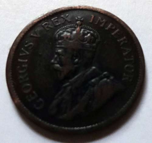 1923 South African Half Penny Key Date