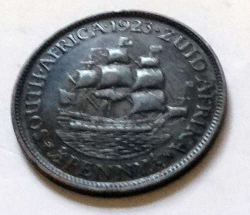 1923 South African Half Penny Key Date