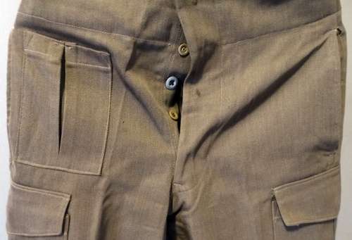 WW2 1960 Military Jacket and Pants Size 32 (1 Small hole)