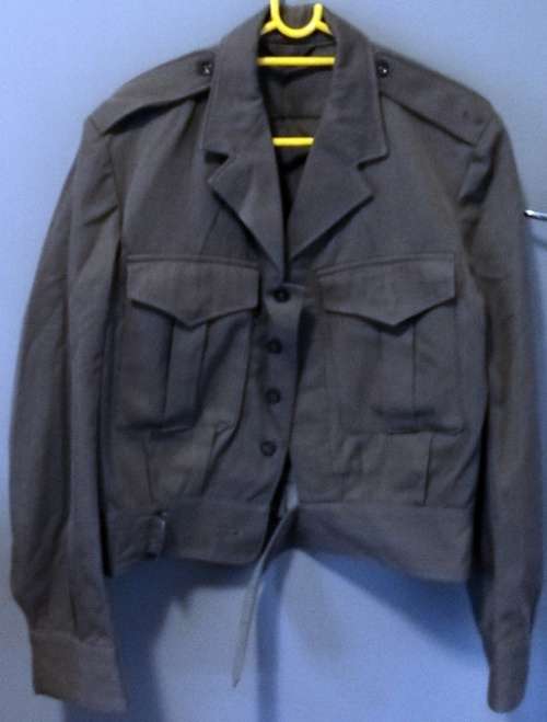 WW2 1960 Military Jacket and Pants Size 32 (1 Small hole)