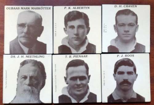 6 Drostdy Coasters of Rugby Legends