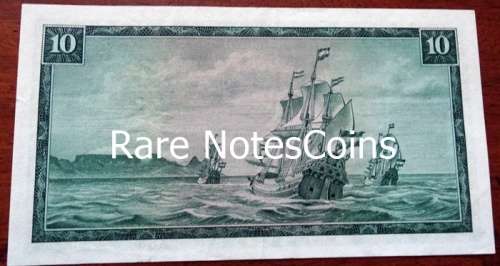 A/Unc 1975 TW De Jongh 3rd Issue C456 Banknote