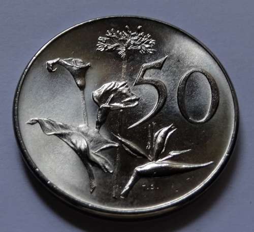 1965 Proof South African 50c