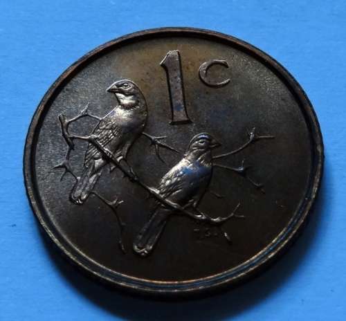 1965 South African English 1c in Proof