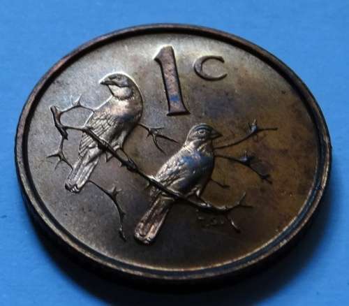 1965 South African English 1c in Proof